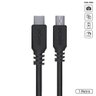 Cabo Usb Tipo C para Mini Usb B 2.0 1m Preto - Pucmbp-1 - 6