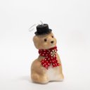 Ver imagem 2 de Kit 4 Enfeites Cachorro Pendente Decoração Natal Isopor 15cm