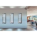 Ver imagem 2 de Janela capelinha em alumínio preto classic - 100X60