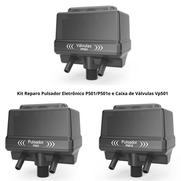 Kit Reparo Pulsador Eletronico P501/P501e E Caixa de Valvulas Vp501 - 3