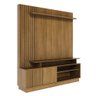 Estante Home Theater Ares Cumaru para Tv até 75” - Madetec - 5