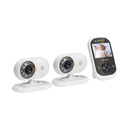 Babá Eletrônica Tela 2.4" Com 2 Câmeras 2.4ghz Visão Noturno Mbp-25 Motorola - 2