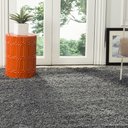 Ver imagem 2 de Tapete Para Sala 100x50 Pelo Baixo Médio Minimalista Cinza