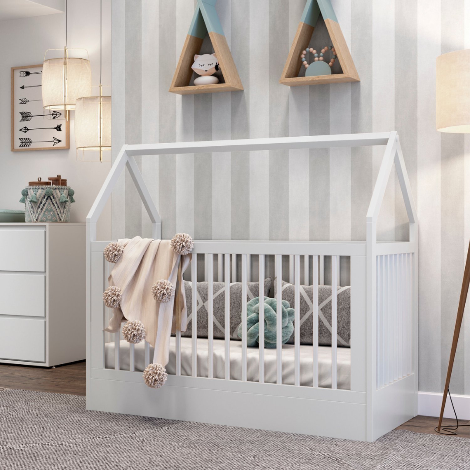 Berço Infantil Montessoriano Wood | MadeiraMadeira