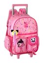 Ver imagem 1 de Mochila com Rodas Luluca Rosa - Clio