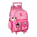 Ver imagem 1 de Mochila com Rodas Luluca Rosa - Clio
