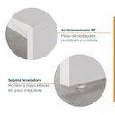 Ver imagem 7 de Conjunto Home Office 4 Peças 2 Mesas 120cm 2 Gaveteiros Ficus CabeCasa MadeiraOriginals