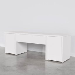 Mesa de Escritório com Gaveteiro e Nicho 220cm Ficus CabeCasa MadeiraMadeira - 12
