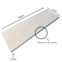 Ver imagem 2 de Borda Piscina Atérmica 50x15x1,5cm Linha Slim Caixa com 6 Unidades