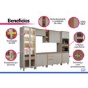 Ver imagem 5 de Cozinha Completa 6 Peças 13 Portas Allure CZ657 Gris Linea