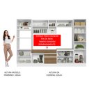 Ver imagem 6 de Armário de Cozinha Completa 330cm Branco/Rustic Glamy Madesa 03