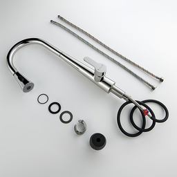 Torneira Cozinha Cromado Extensível Gourmet Misturador 2308 GOWFF Misturador Cozinha 2308 - 6