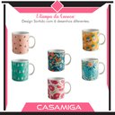 Ver imagem 2 de Conjunto 6 Canecas Chá Cerâmica 318ml Flora