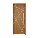 Ver imagem 2 de Kit Porta de Madeira Agatha 1,02 X 2,10 Bat.14cm Fech.rolete com Puxador - Rodam