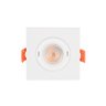 Spot de Embutir Quadrado Plano Branco para Lâmpada Ar70 6296 Mbled - 1