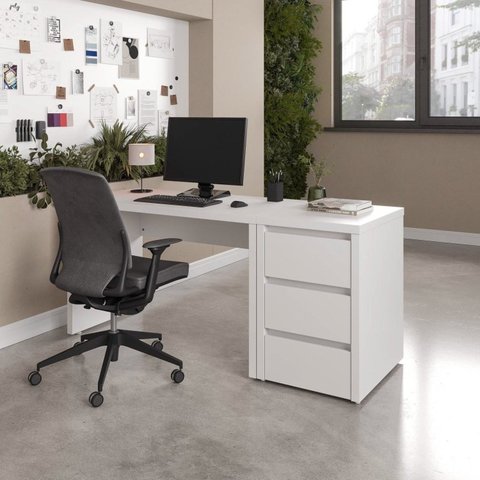 Escrivaninha Mesa Escritório com Gaveteiro 170cm Ficus CabeCasa MadeiraOriginals