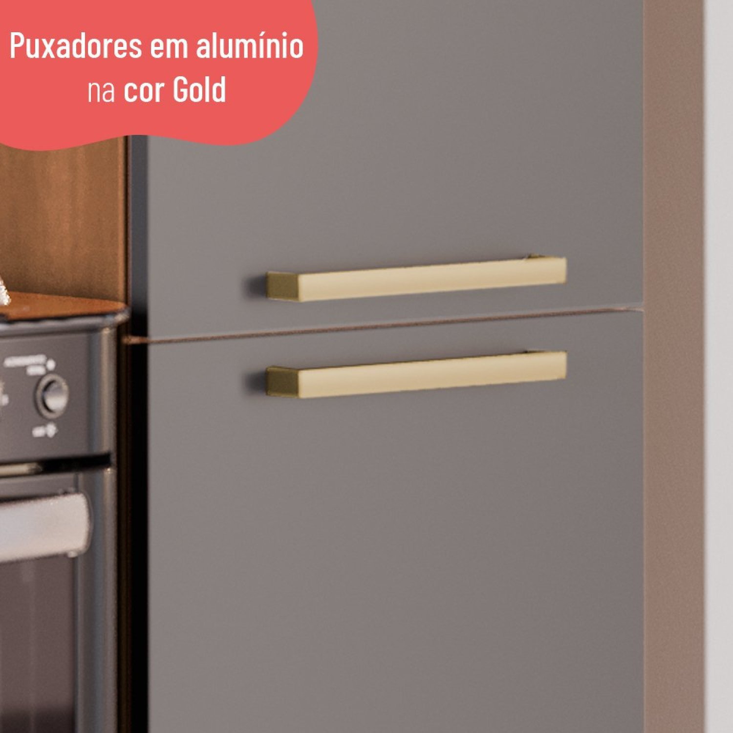 Paneleiro de Cozinha Sálvia 40cm 2 Portas - 6