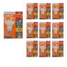 Kit Com 10 Lâmpadas Led Dicroica Par20 5,5w E27 2700k Osram - 2