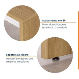 Mesa de Escritório com Gaveteiro 170cm Ficus CabeCasa MadeiraMadeira - 7