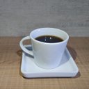 Ver imagem 2 de Jogo 6 Xícaras de Café 90ml em Porcelana com Píres Quadrado Branca Germer