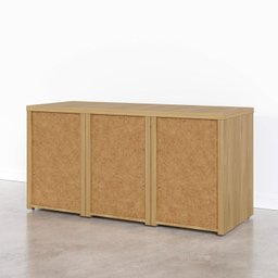 Kit 3 Estante Multiuso para Livros Baixa em Tamburato Ficus Cabecasa MadeiraMadeira - 10