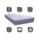 Ver imagem 3 de Colchão Solteiro CAMA INBOX de Espuma D28 78x188x14cm Personal Cama inBox Cinza