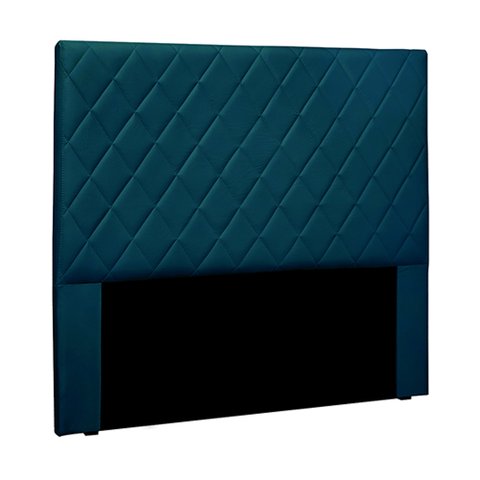 Cabeceira Decorativa 1,40M Baelon Veludo Azul Marinho - Gran Belo Givenchy