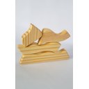 Ver imagem 2 de Blocos de Montar Montanha de Madeira. Brinquedo Artesanal e Decoração.