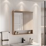 Conjunto para Banheiro Milena Suspenso com Espelheira 78 Cm - Fabribam - 4
