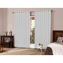 Ver imagem 4 de Cortina para Quarto Sala com Blackout Tecido 4,00x2,30 M Admirare Chocolate