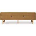 Ver imagem 7 de Rack para TV até 65 Polegadas Madeira Maciça Magna Porta Ripada 1,9m CabeCasa MadeiraOriginals