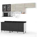 Ver imagem 2 de Cozinha Completa Bartira Rubi 7 Portas 5 Gavetas 3 Nichos