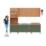 Cozinha Completa com Armário e Balcão de Pia Sálvia - 4
