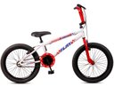 Ver imagem 2 de Bicicleta Aro 20 Bmx Infantil Flay Aro Aero Freio V-brake Menino 6, 7, 8, 9, 10 + Anos - Branco+verm
