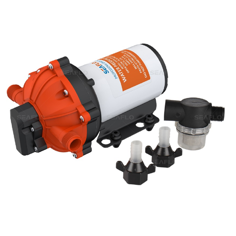 Bomba de Pressurização 5,0GPM 12V 18,9L/Min 15A 60PSI 51S