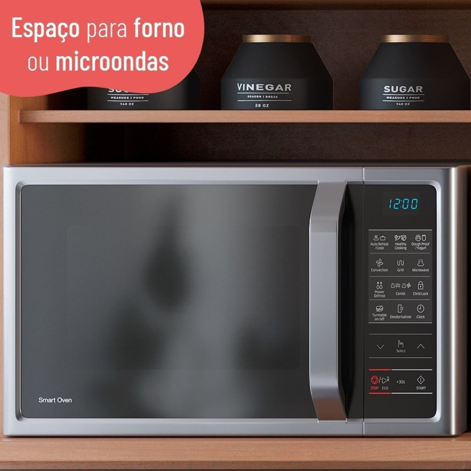 Cozinha Completa 6 Peças Com Paneleiro de Vidro Sálvia - 13