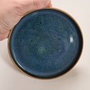 Ver imagem 4 de Prato de sobremesa azul de cerâmica artesanal