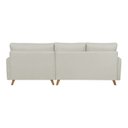 Ver imagem 4 de Sofá 4 Lugares com Chaise Lado Esquerdo 258cm Corino Geribá Bege/Marrom