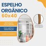 Espelho Decorativo de Parede Moderno Orgânico 60x40 Cm - 6
