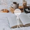 Lupa de Leitura Haste Flexivel Pescoço Apoio Mesa Aumento 5x Idoso Baixa Visao Vista Cansada Trabalh - 6