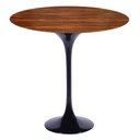 Ver imagem 1 de Mesa Saarinen Lateral Pau Ferro 42cm - Base Preta Mgsaarinen