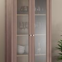Ver imagem 6 de Cristaleira para Sala de Jantar 2 Portas de Vidro 1 Gaveta 181cm x 80cm