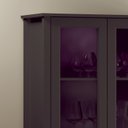 Ver imagem 5 de Cristaleira 2 Portas 1 Gaveta Ditália E-954