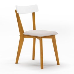 Conjunto Sala de Jantar Mesa Tampo Redondo Madeira Maciça com 4 Cadeiras Rafa Espresso Móveis - 9