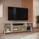Ver imagem 5 de Rack Industrial para TV até 60 Polegadas 160cm Rgb P1033 Cinza Arena/Dourado