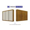 Guarda Roupa Casal 3 Portas 6 Gavetas São Paulo Gold - 5