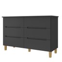 Ver imagem 2 de Cômoda 6 Gavetas 100% MDF Logan