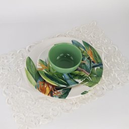 Aparelho de Jantar - Flor Estrelítzia (12 Peças) - 3