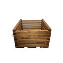 Ver imagem 3 de Cachepô Madeira Orquídea Flores Quadrado G 19,5 X 19,5 X 12,5