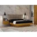 Ver imagem 1 de Cama Casal/Queen Cabeceira com 2 Mesas de Apoio Braga